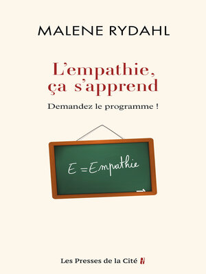 cover image of L'empathie, ça s'apprend. Demandez le programme !